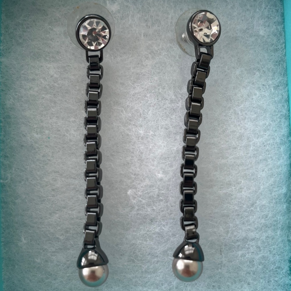 Ann Taylor Chain Drop Earrings